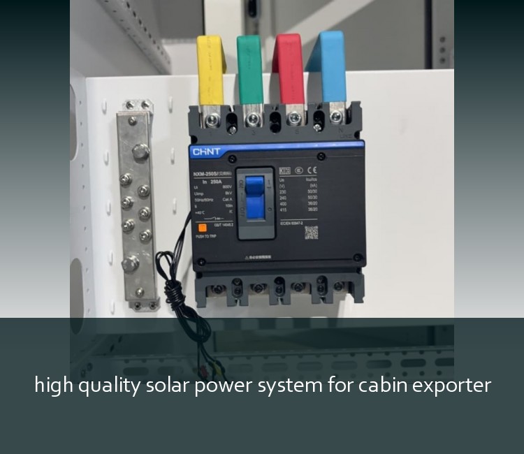 high quality solar power system for cabin exporter