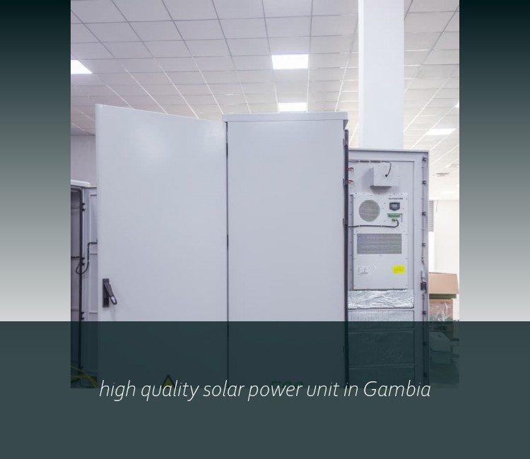 high quality solar power unit in Gambia