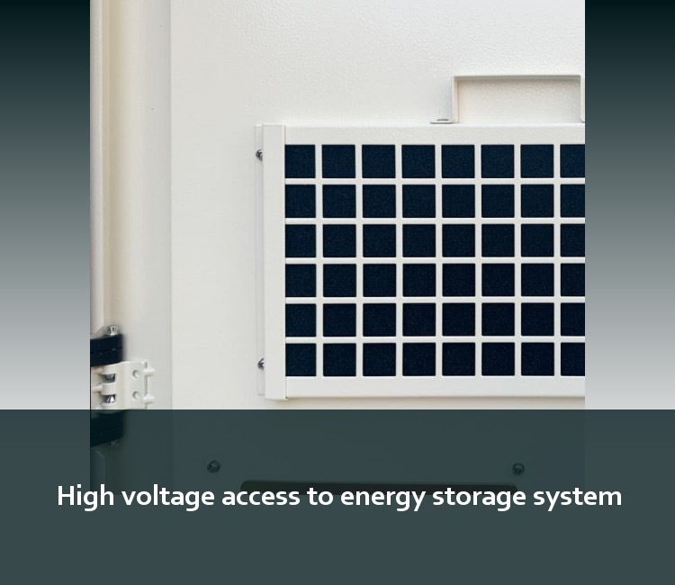 High voltage access to energy storage system