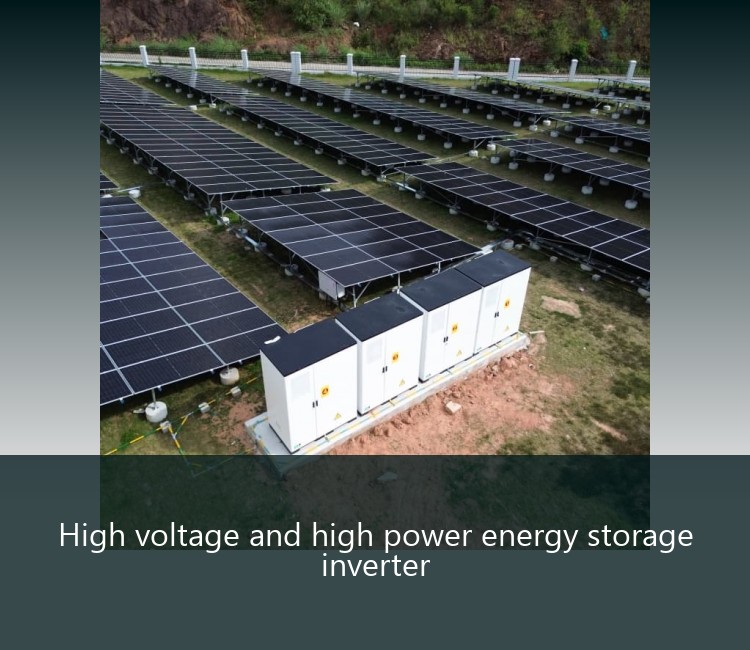 High voltage and high power energy storage inverter