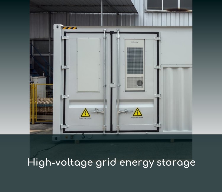 High-voltage grid energy storage