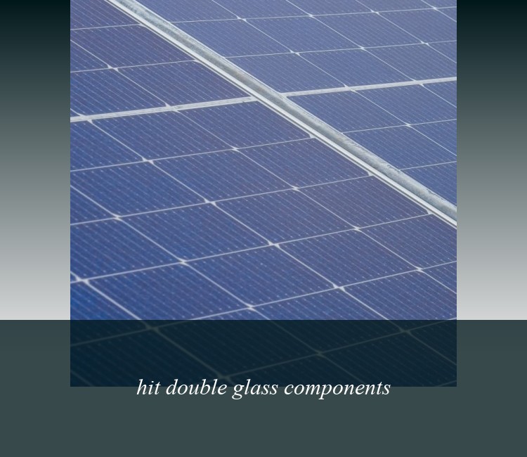 hit double glass components