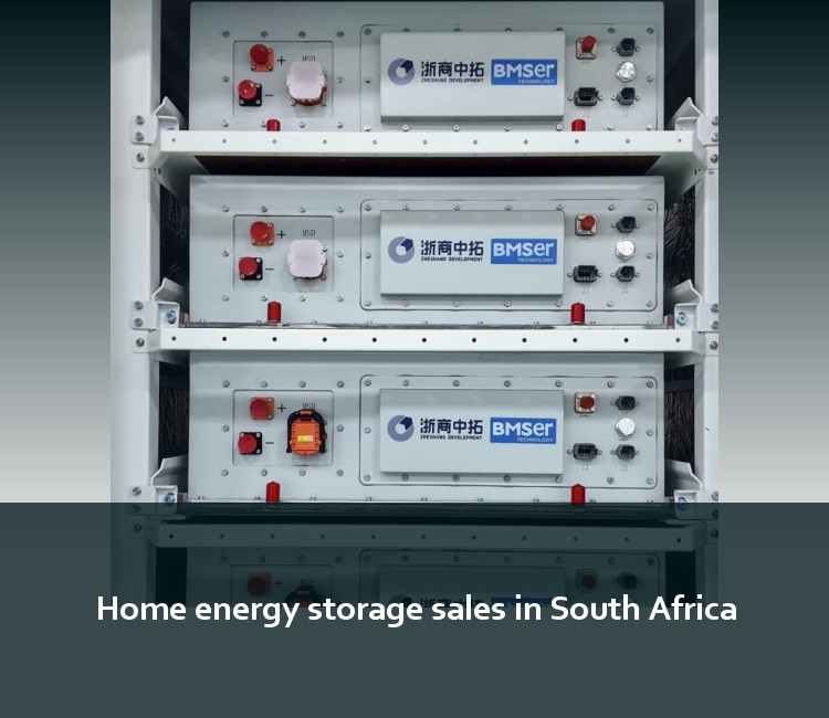 Home energy storage sales in South Africa
