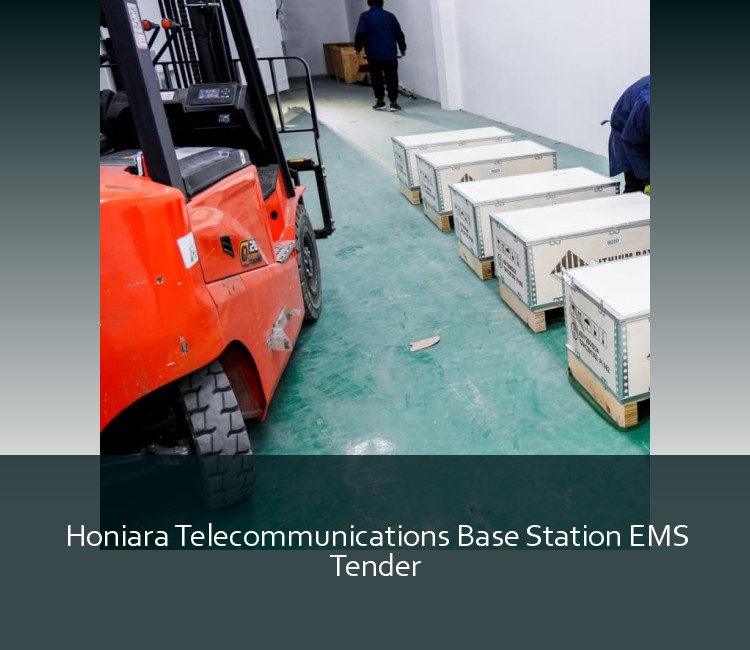 Honiara Telecommunications Base Station EMS Tender