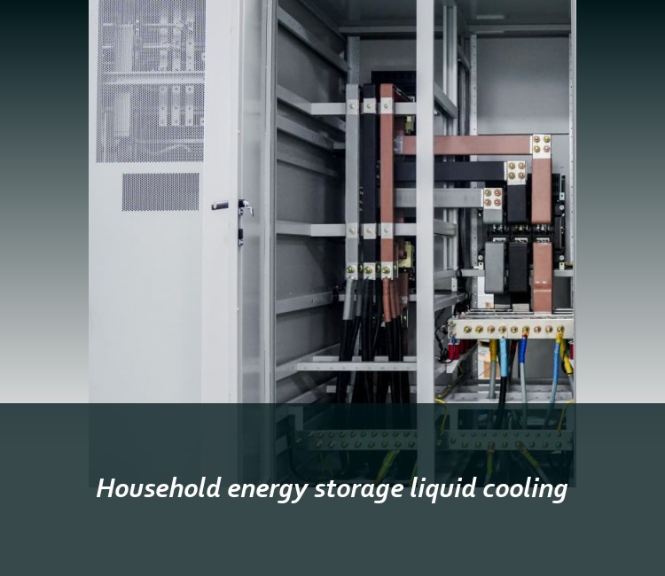 Household energy storage liquid cooling