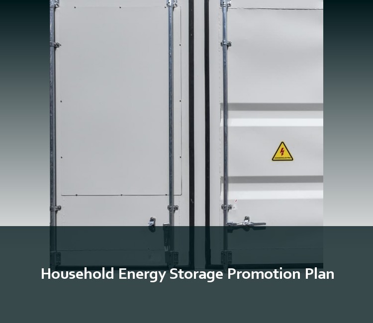 Household Energy Storage Promotion Plan