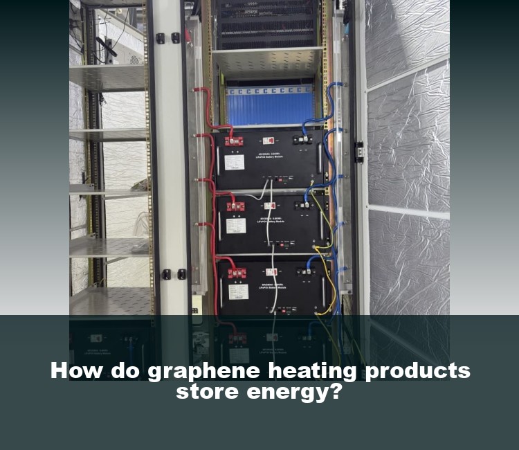 How do graphene heating products store energy?