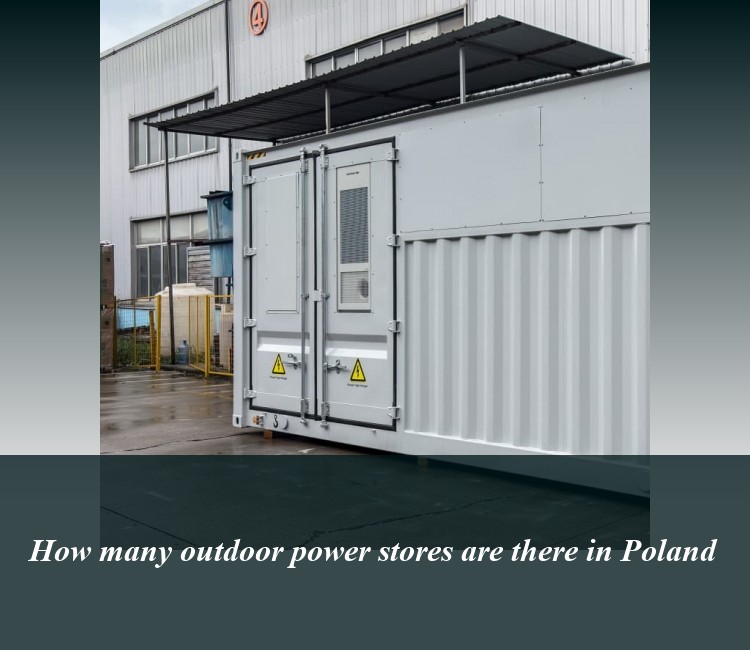 How many outdoor power stores are there in Poland