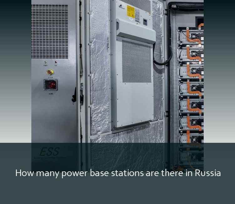 How many power base stations are there in Russia