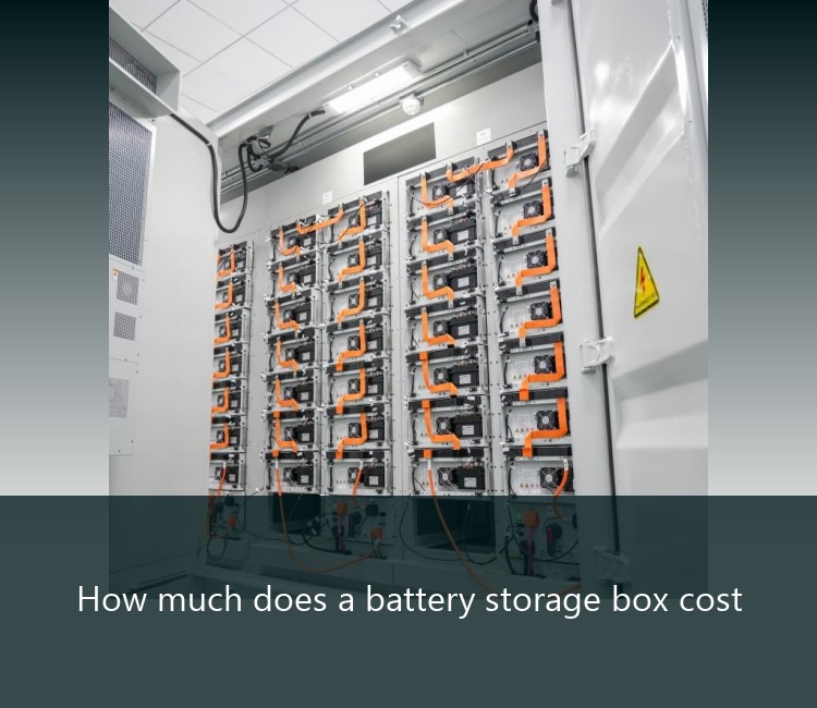 How much does a battery storage box cost