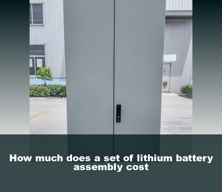 How much does a set of lithium battery assembly cost
