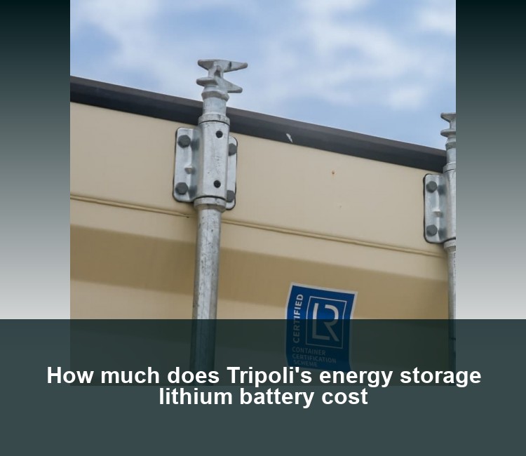How much does Tripoli's energy storage lithium battery cost