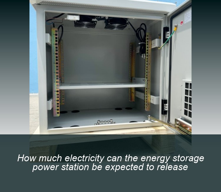 How much electricity can the energy storage power station be expected to release
