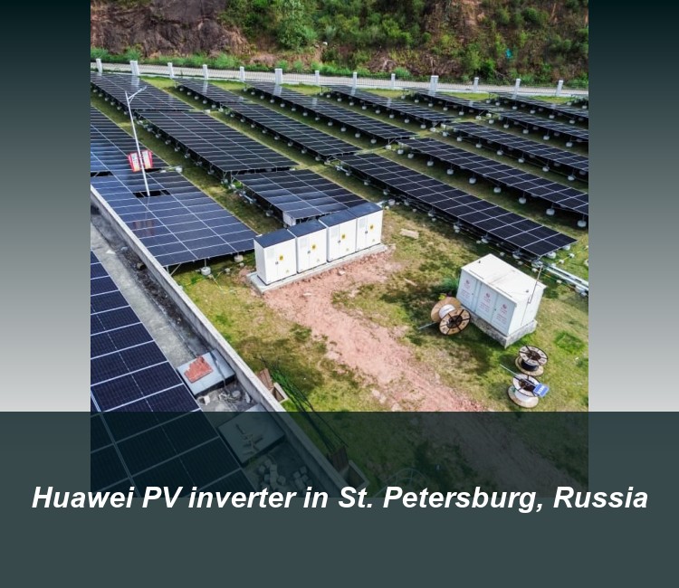 Huawei PV inverter in St. Petersburg, Russia