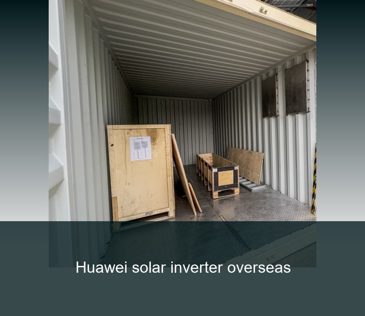 Huawei solar inverter overseas