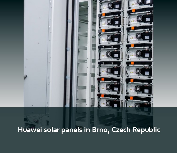 Huawei solar panels in Brno, Czech Republic