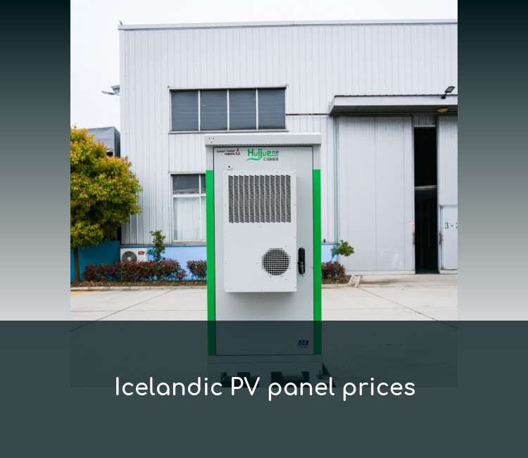Icelandic PV panel prices
