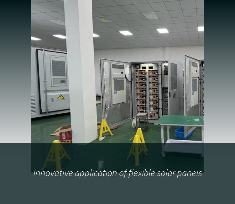 Innovative application of flexible solar panels