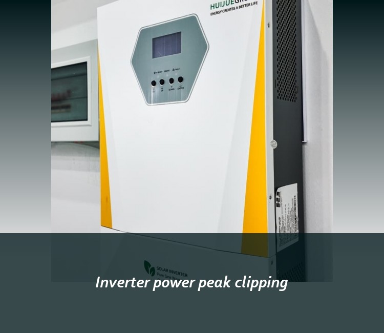 Inverter power peak clipping