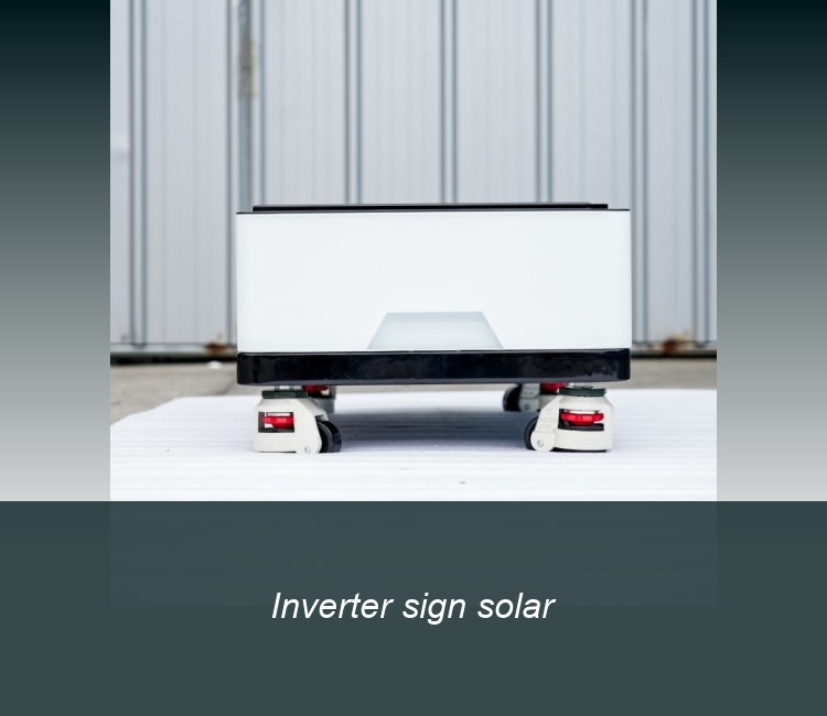 Inverter sign solar
