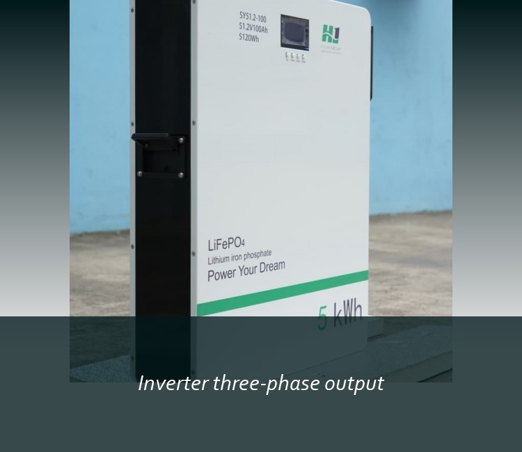 Inverter three-phase output