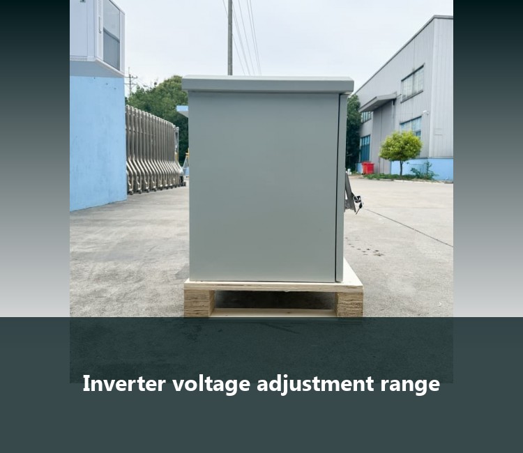 Inverter voltage adjustment range