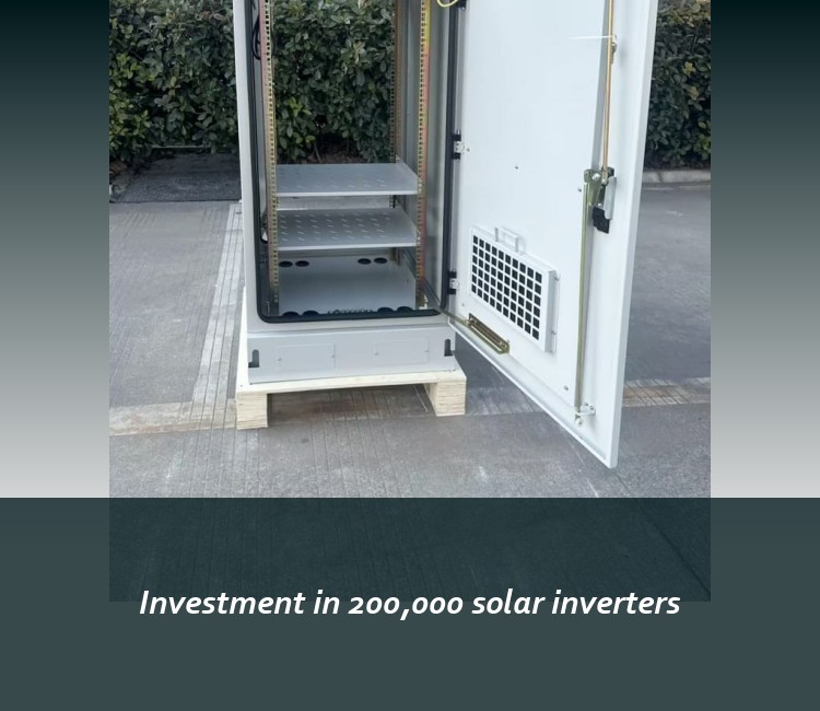 Investment in 200,000 solar inverters