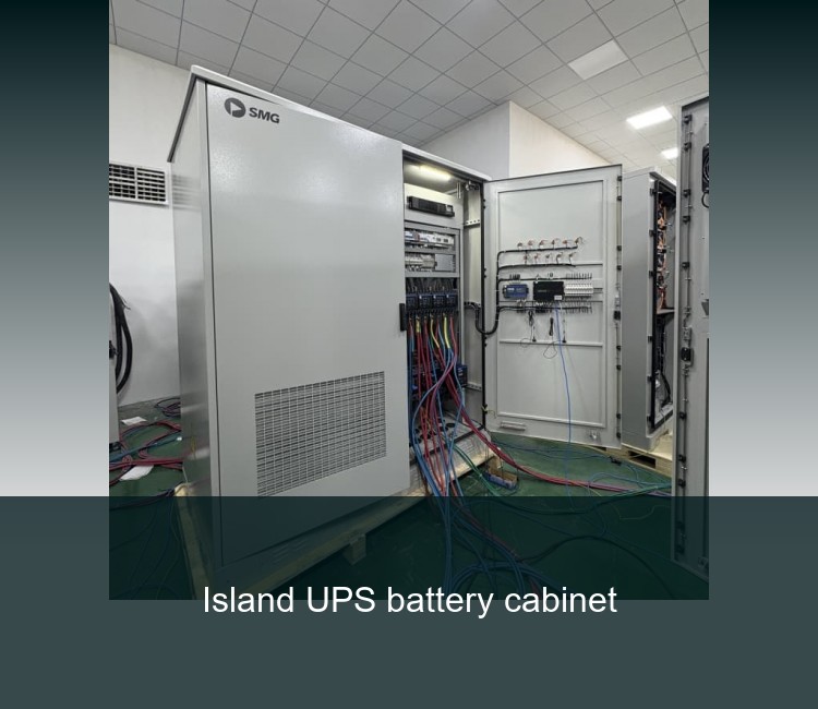 Island UPS battery cabinet