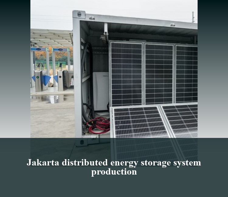 Jakarta distributed energy storage system production
