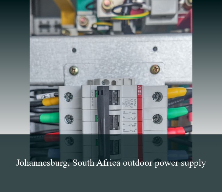 Johannesburg, South Africa outdoor power supply