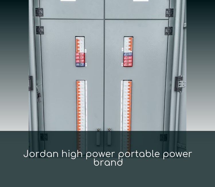 Jordan high power portable power brand