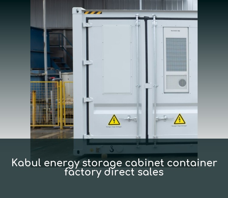 Kabul energy storage cabinet container factory direct sales