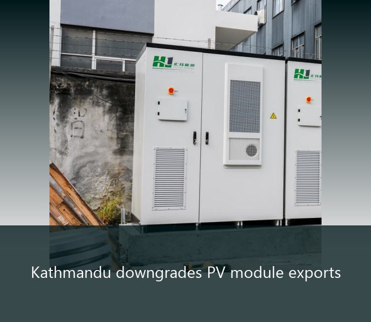 Kathmandu downgrades PV module exports