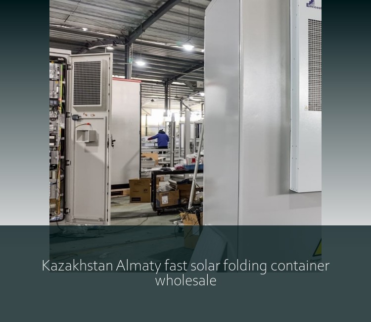 Kazakhstan Almaty fast solar folding container wholesale