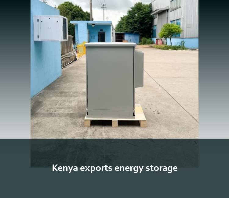 Kenya exports energy storage