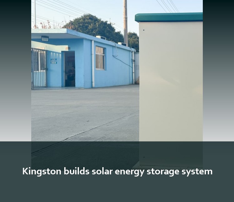 Kingston builds solar energy storage system