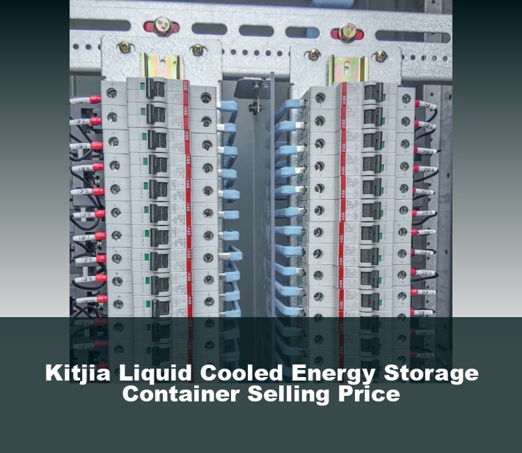 Kitjia Liquid Cooled Energy Storage Container Selling Price