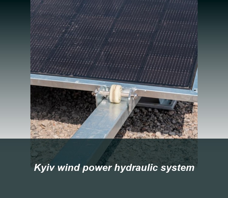Kyiv wind power hydraulic system