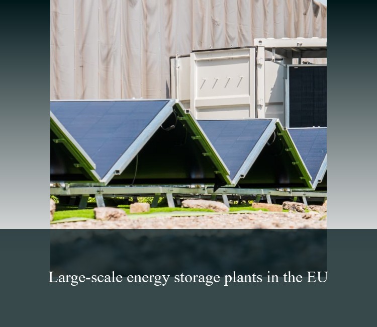 Large-scale energy storage plants in the EU