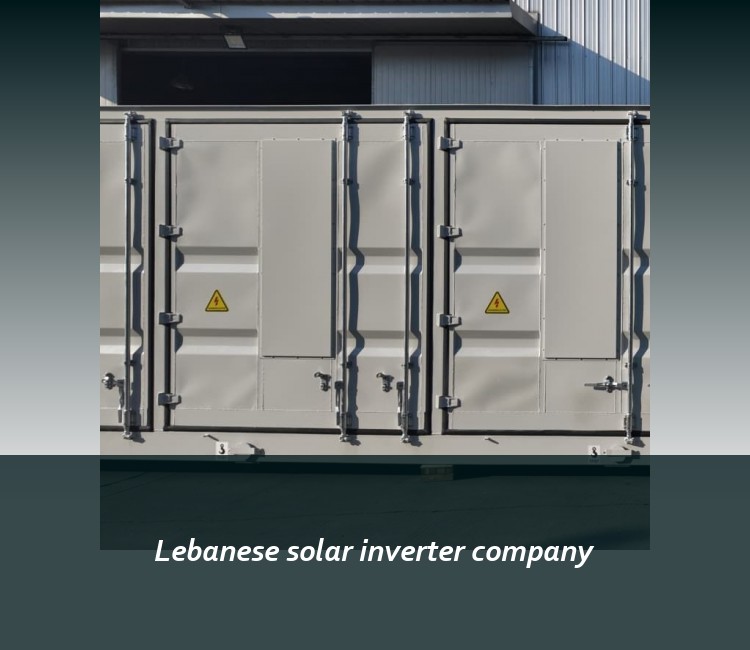 Lebanese solar inverter company
