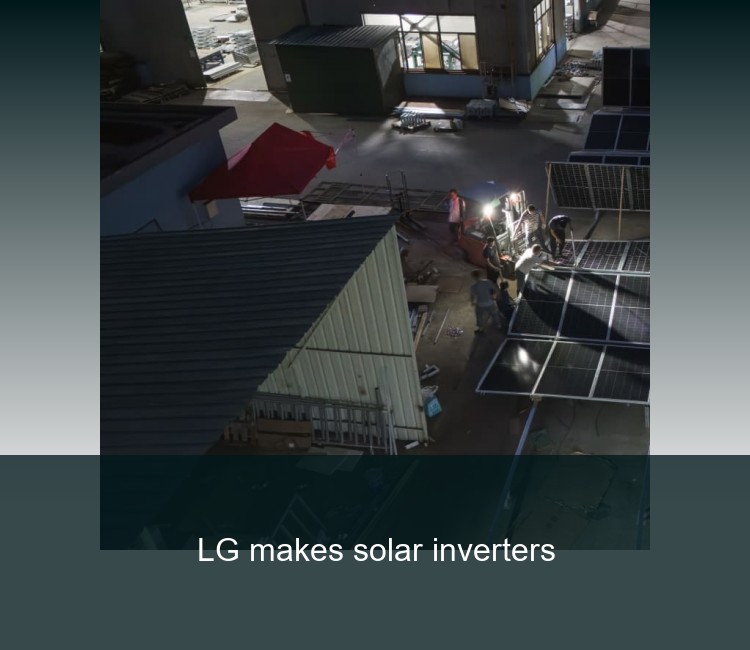 LG makes solar inverters