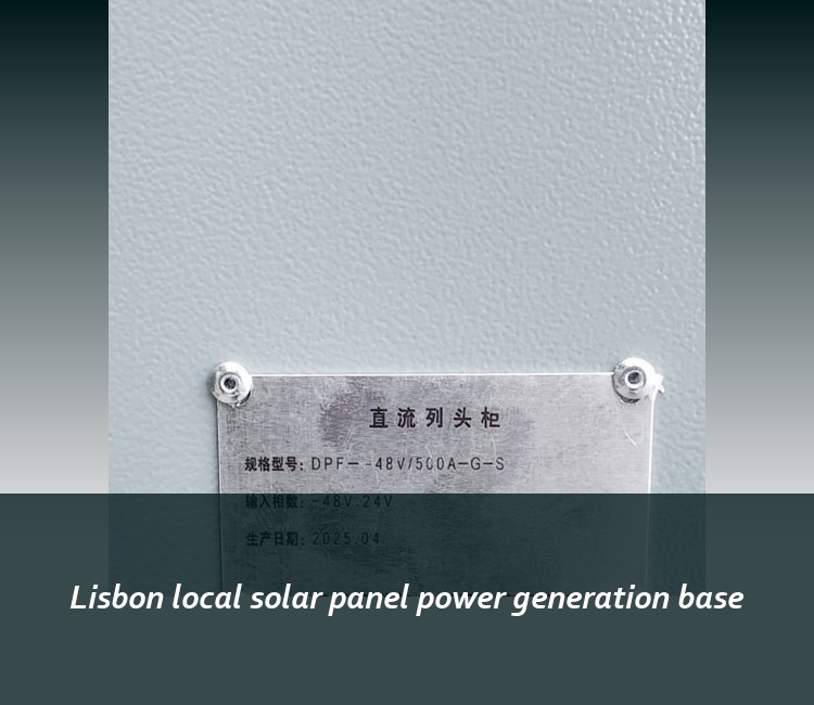 Lisbon local solar panel power generation base