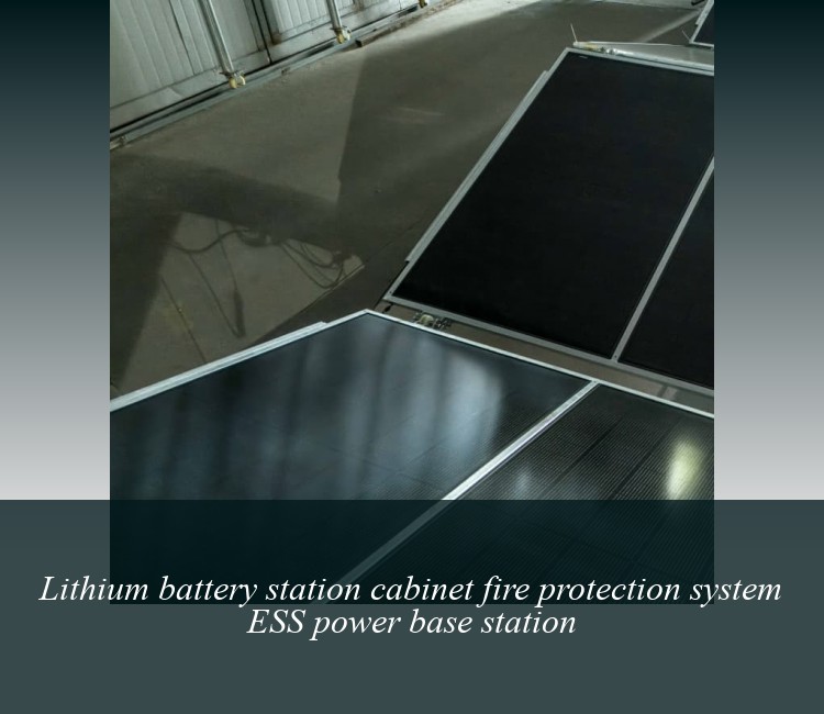 Lithium battery station cabinet fire protection system ESS power base station