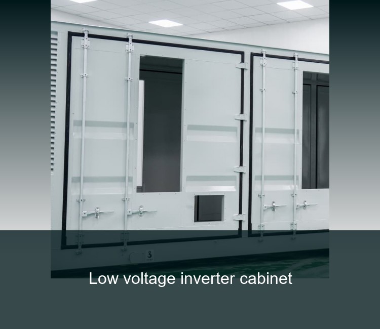 Low voltage inverter cabinet