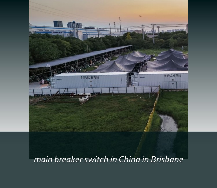 main breaker switch in China in Brisbane