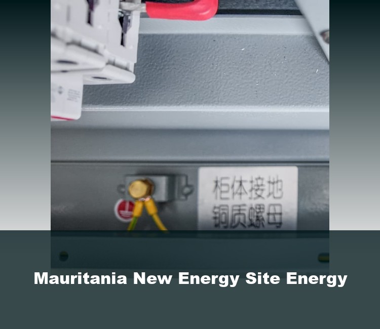Mauritania New Energy Site Energy