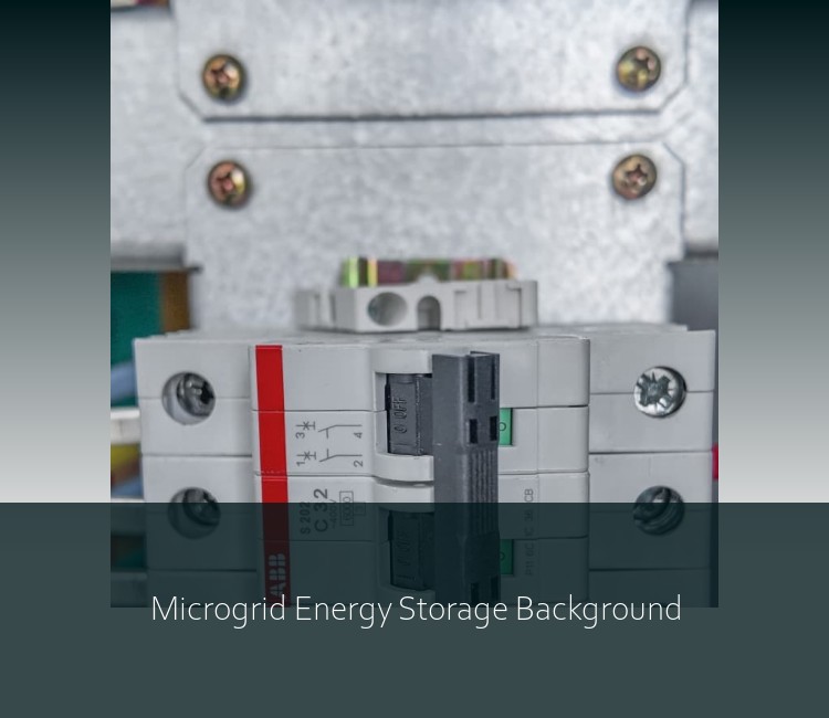 Microgrid Energy Storage Background