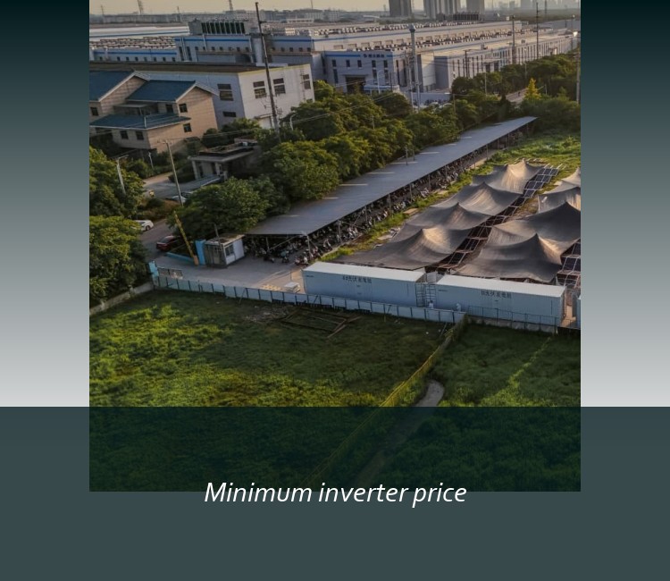 Minimum inverter price
