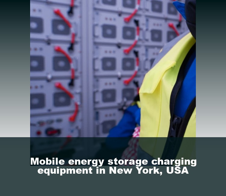 Mobile energy storage charging equipment in New York, USA