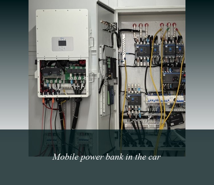 Mobile power bank in the car